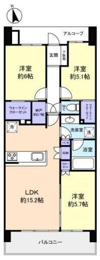 ザ・レジデンス津田沼奏の杜テラス 9Fの写真