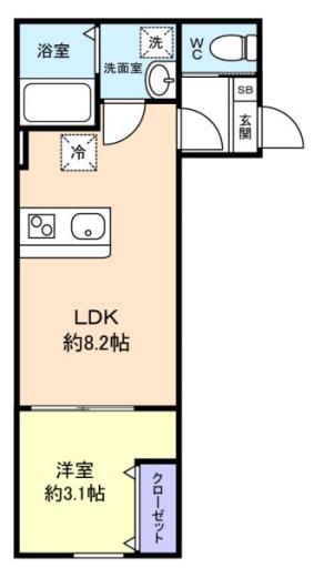 ＫＥＩＡＩ ＲＥＳＩＤＥＮＣＥ北習志野Ⅲ 303の写真