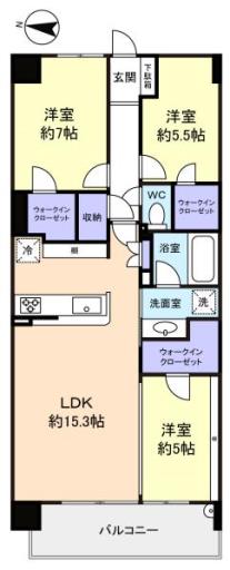 シティテラス八千代緑が丘ブリーズコート 6Fの写真