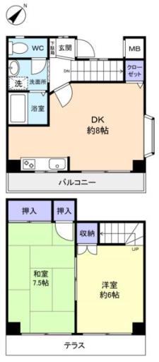 リバーサイド五番館 101の写真