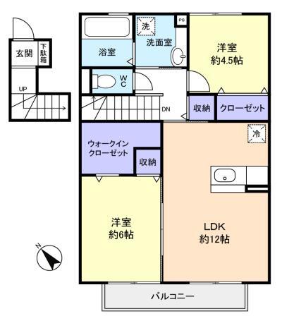 アンジュール芝山 203の写真