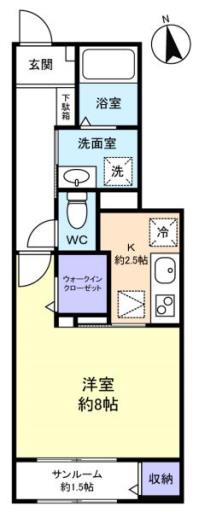 ボヌール台山Ⅰ 102の写真