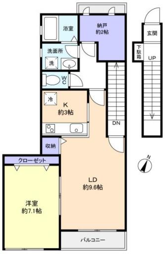 プラートフジ参番館 202の写真