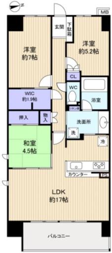 ガーデンゲート千葉ニュータウン中央ＥＡＳＴ 506の写真