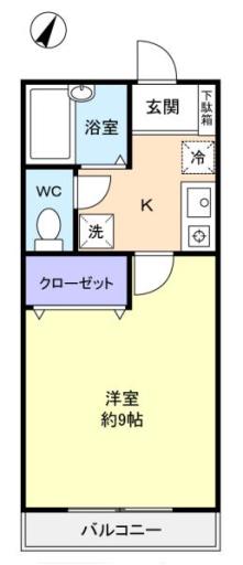 エクセルシオール芝山 202の写真