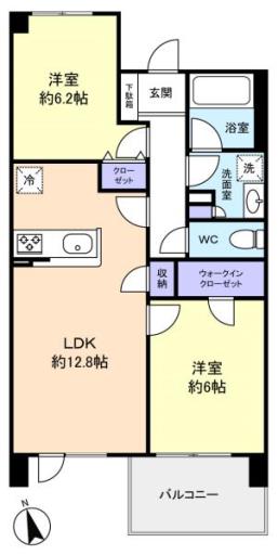 ベルヴュコート津田沼 306の写真