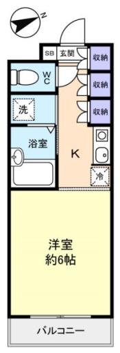 谷津ローズハイツ 309の写真