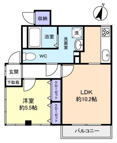 北習志野栗原ビル 201の写真