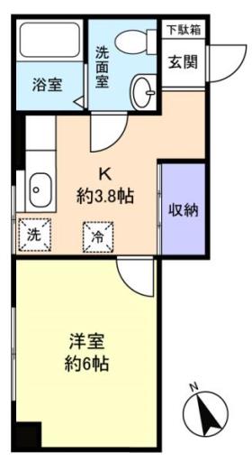 グレイス前原 105の写真
