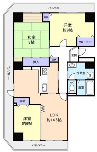 八千代ゆりのき台プラザシティ４号棟 704の写真