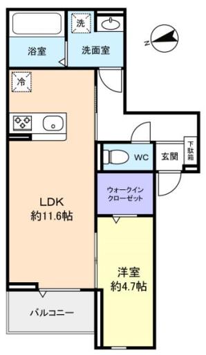 Ｄ－ＳＯＬＡＣＥ津田沼Ⅱ 301の写真