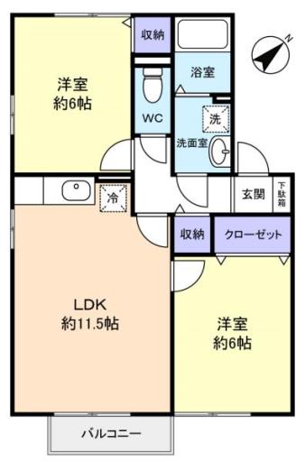 ロイヤルアベニールＡ 102の写真