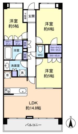 レアシス津田沼前原の丘 502の写真