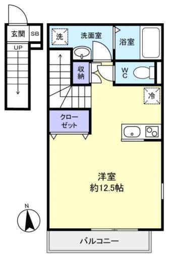 ルーツ七番館 201の写真