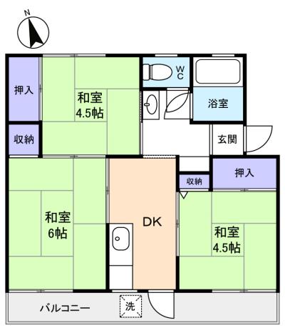 東洋マンション 202の写真