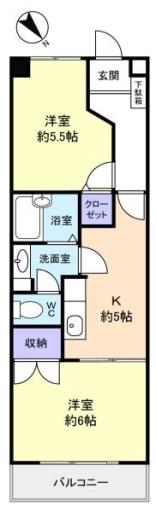 北習志野セントラルガーデン 2Fの写真