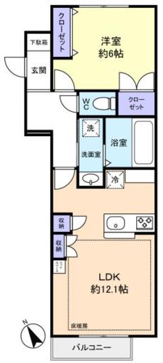 ヘーベルトール津田沼 202の写真