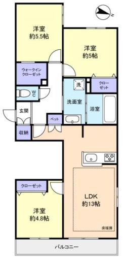 Ｃｈｏｕｅｔｔｅ Ｍａｉｓｏｎ（シュエットメゾン） 203の写真