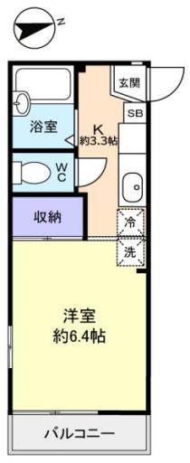 クレイン薬円台 203の写真
