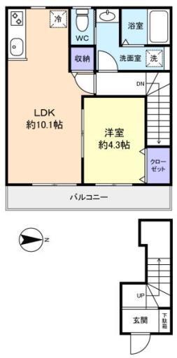 リーブルファイン船橋芝山 202の写真