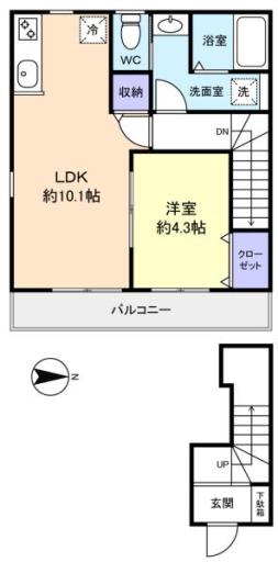 リーブルファイン船橋芝山 204の写真