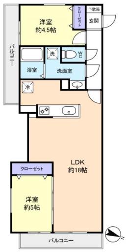 ミリアビタ習志野駅前 201の写真