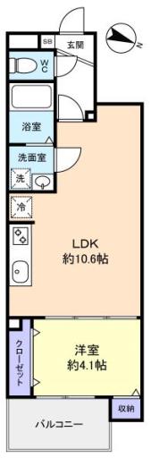 ミリアビタ習志野駅前 302の写真