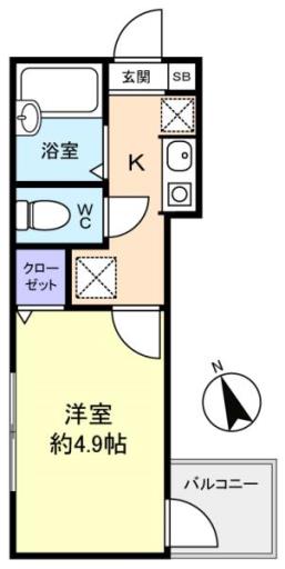 メルディア津田沼 301の写真