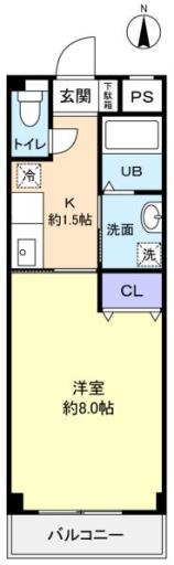 アドラブール勝田台 101の写真