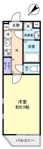 ＫＡＮＥＮＡＲＩ和光前原 201の写真