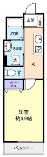ケンオウヴィラ前原 203の写真