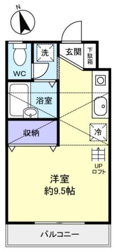 フロンティアⅠ Ａ棟 207の写真