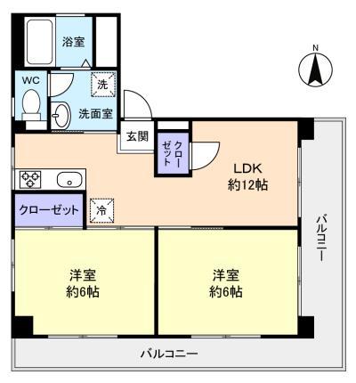 ラレーブ津田沼 201の写真