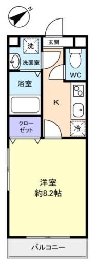 ブリリアント大木Ⅱ 201の写真