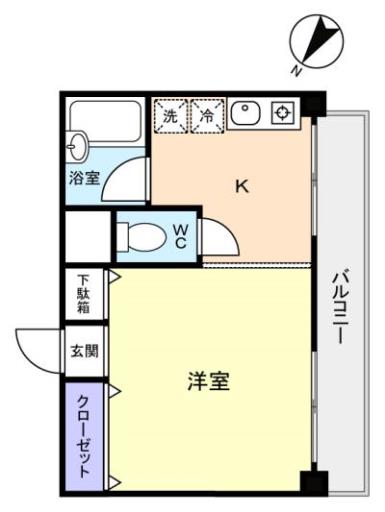 ベラルーサ１１番館 205の写真