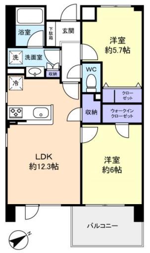 ベルヴュコート津田沼 304の写真