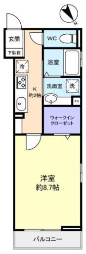 エタニティー東船橋 201の写真