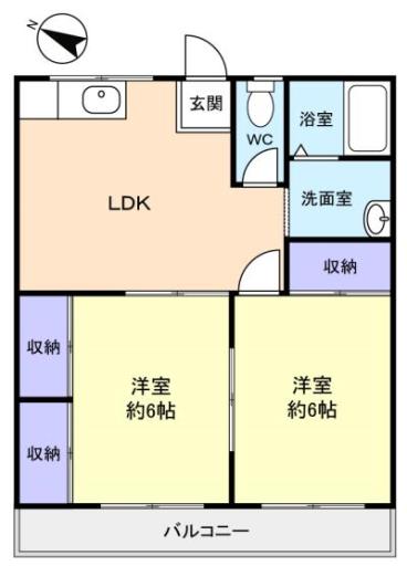 第２マツキマンション 202の写真