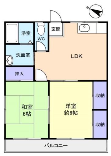 第２マツキマンション 201の写真