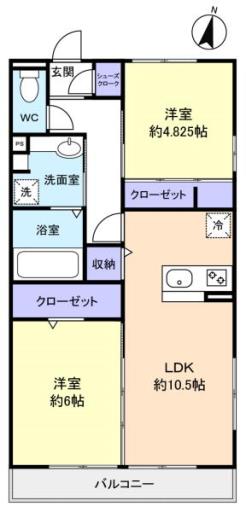 薬円台壱番館Ｃ 201の写真