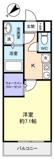 ＭＥＬＤＩＡ京成津田沼Ⅱ 104の写真