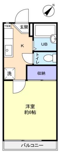 フロリアードＡ棟 203の写真