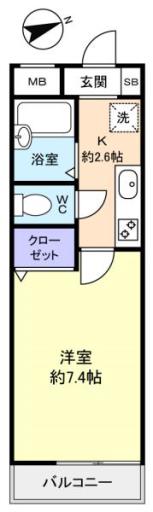 ボヌールメゾン 302の写真