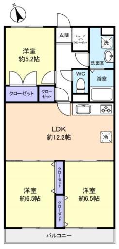 ベルフラット吉野 310の写真