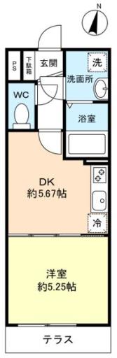 イーストゲート北習志野 101の写真