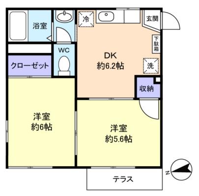 ヴィラセイワＢ 102の写真