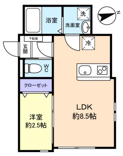 ＫＥＩＡＩ ＲＥＳＩＤＥＮＣＥ北習志野Ⅴ 203の写真
