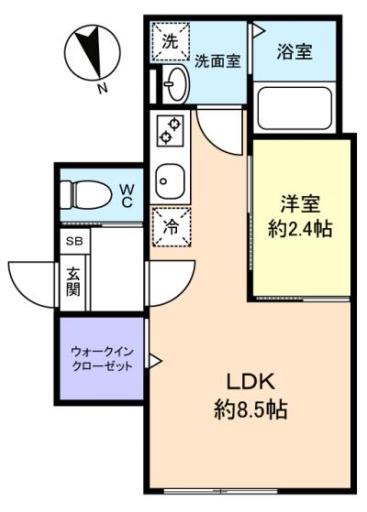 ＫＥＩＡＩ ＲＥＳＩＤＥＮＣＥ北習志野Ⅴ 102の写真