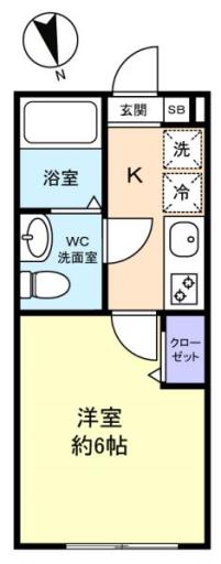 ＫＥＩＡＩ ＲＥＳＩＤＥＮＣＥ北習志野Ⅳ 201の写真