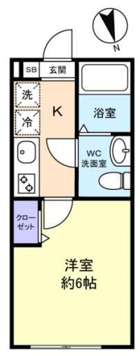 ＫＥＩＡＩ ＲＥＳＩＤＥＮＣＥ北習志野Ⅳ 102の写真